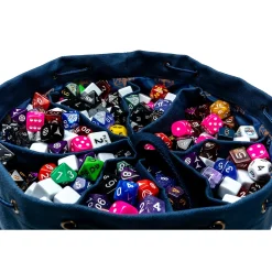 Critical Role Bailey's Blue Dice Bag of Hoarding- Dice And Dice Bags