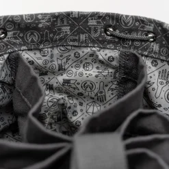 Critical Role Bailey's Gray Dice Bag of Hoarding- Dice And Dice Bags