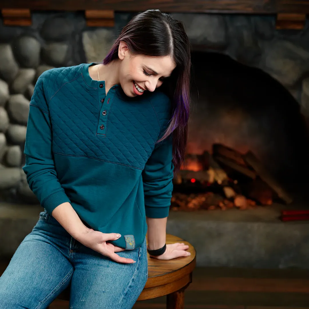 Critical Role Beauty of Exandria: The Wildes - Fjord Stone Henley Long Sleeve Shirt- Sweaters & Hoodies