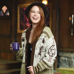 Critical Role Beauty of Exandria: The Wildes - Caduceus Clay Cardigan Sweater- Sweaters & Hoodies