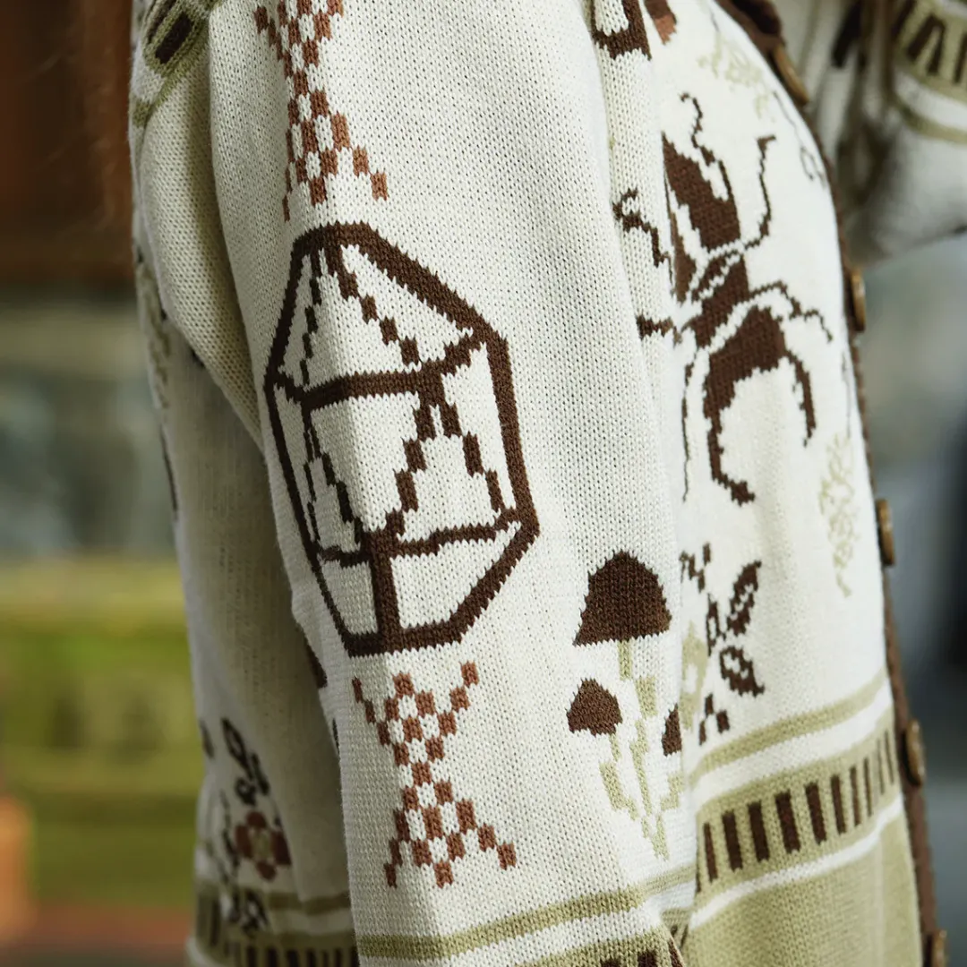Critical Role Beauty of Exandria: The Wildes - Caduceus Clay Cardigan Sweater- Sweaters & Hoodies