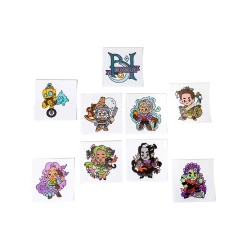 Critical Role Bells Hells Chibi Vinyl Decals Set 9-Pack- Decals And Stickers