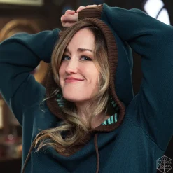 Critical Role Bells Hells Collection: Chetney Pock O'Pea Pullover Knit Hoodie- Sweaters & Hoodies