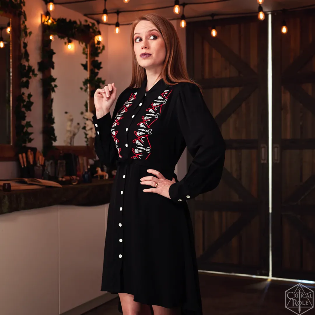 Critical Role Bells Hells Collection: Laudna Shirt Dress- Dresses