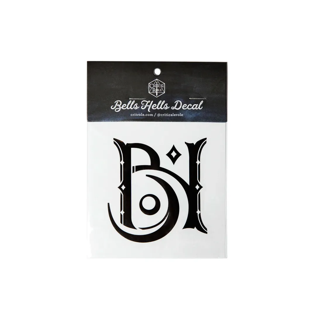 Critical Role Bells Hells Crest Decal- Decals And Stickers