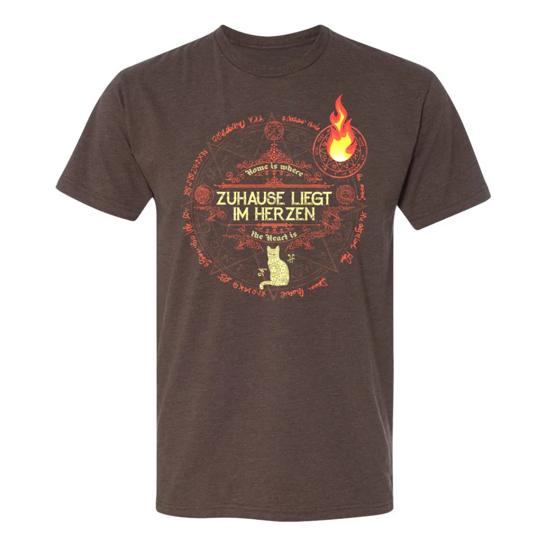 Critical Role Caleb Widogast "Home Is Where the Heart Is" T-Shirt- T-shirts