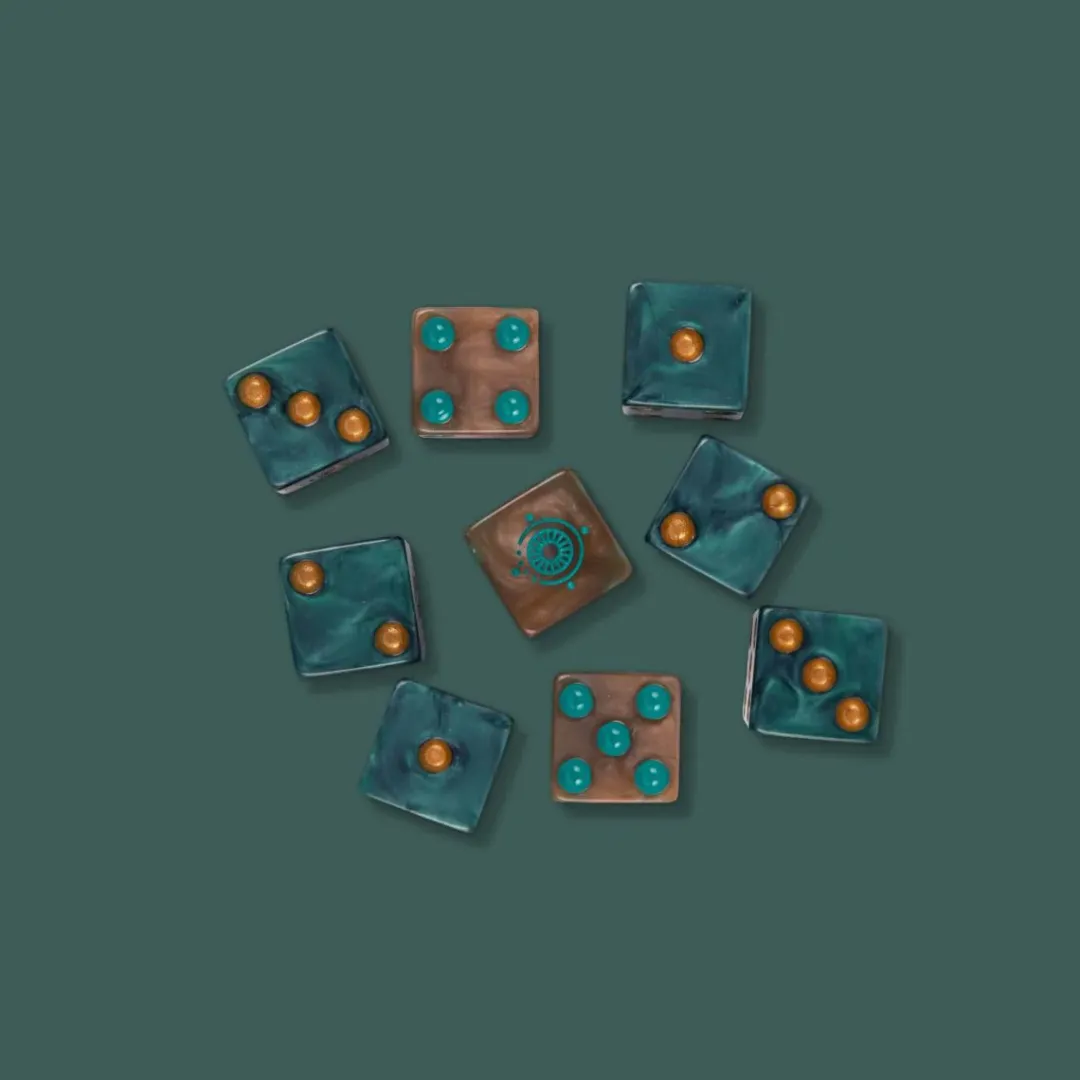 Critical Role Candela Obscura Dice Set- Dice And Dice Bags