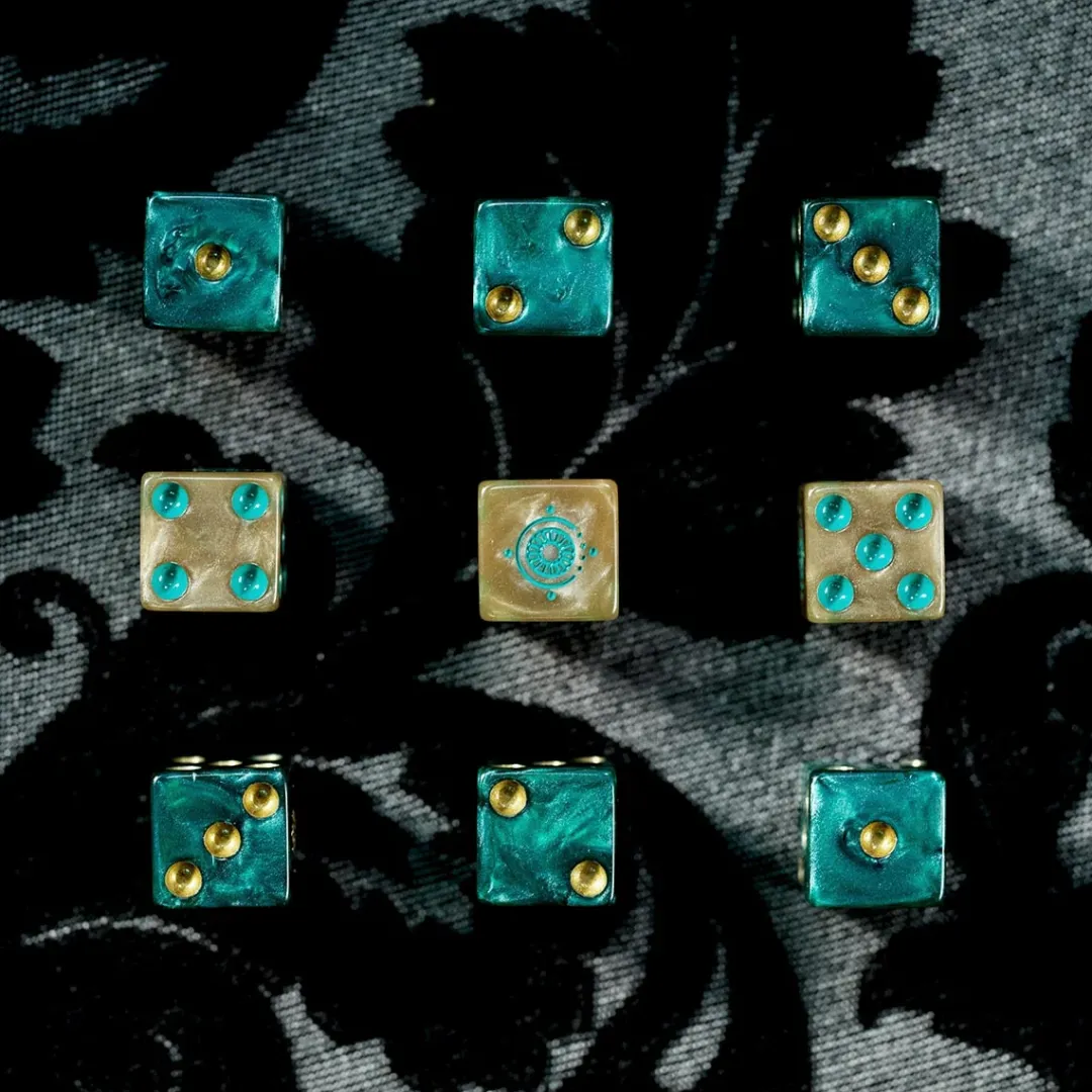 Critical Role Candela Obscura Dice Set- Dice And Dice Bags