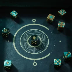 Critical Role Candela Obscura Dice Set- Dice And Dice Bags