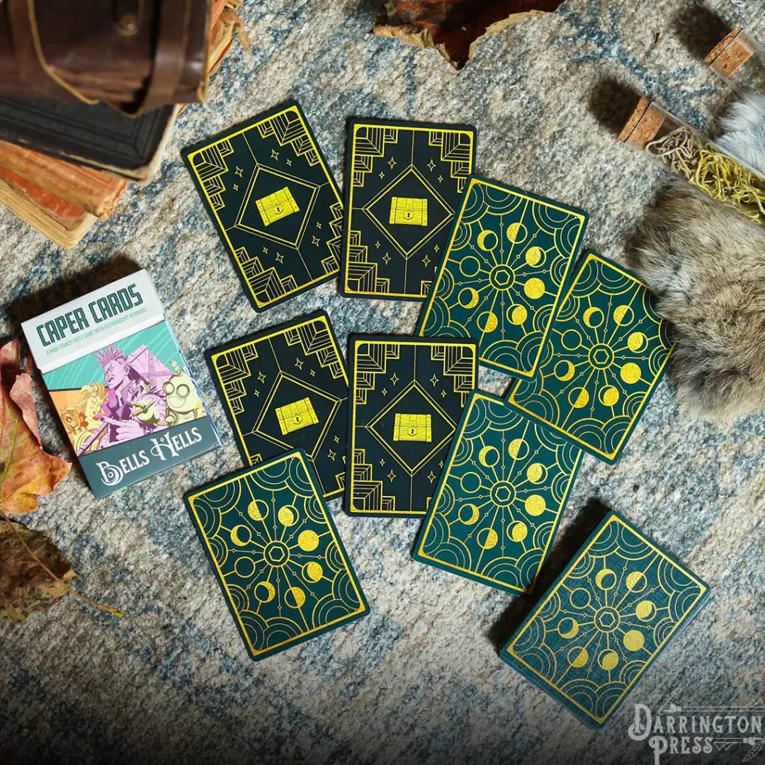 Critical Role Caper Cards: Bells Hells- Puzzles And Games