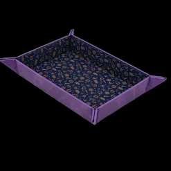 Critical Role Bells Hells Pattern Printed Leatherette Folding Dice Tray- Dice And Dice Bags