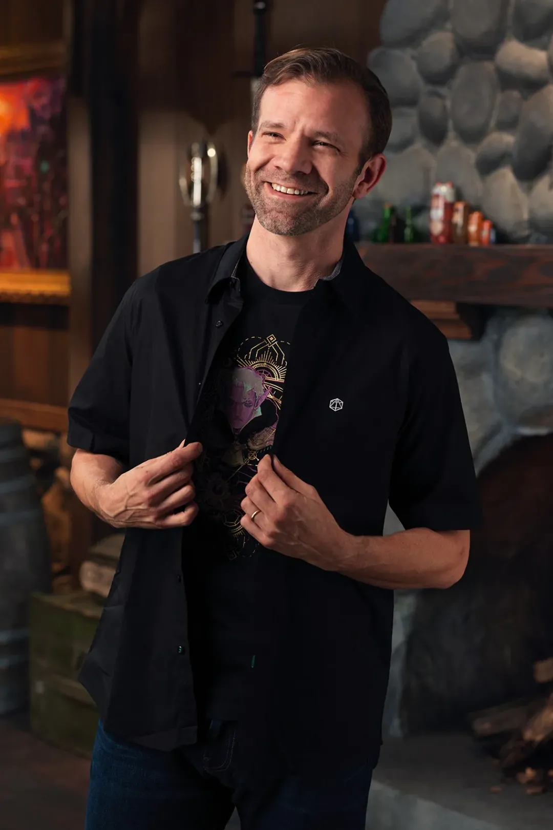Critical Role Button Down Shirt- Polo & Button Down Shirts
