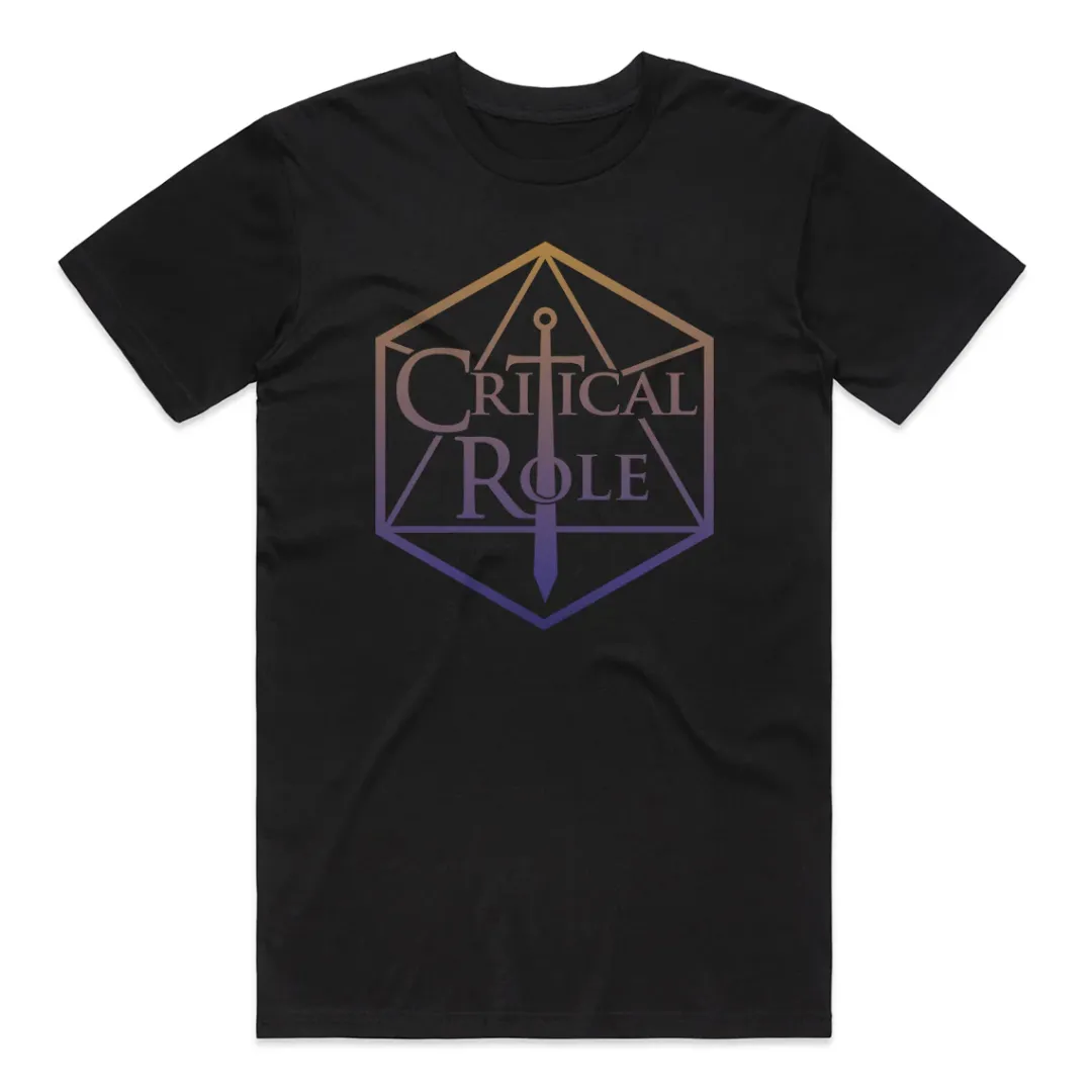 Critical Role Gradient Logo T-Shirt- T-shirts