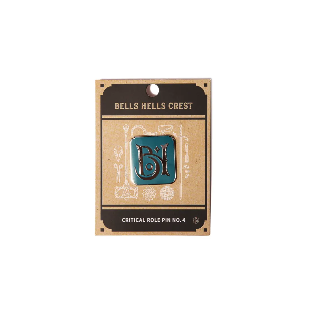 Critical Role Pin No. 4 - Bells Hells Crest- Pins