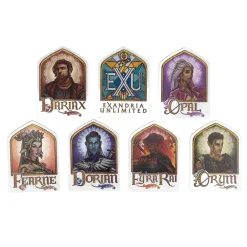 Critical Role Exandria Unlimited Sticker Set 7-Pack- Decals And Stickers
