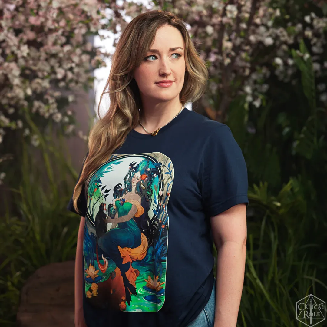 Critical Role Fearne Calloway Art Nouveau T-Shirt- T-shirts