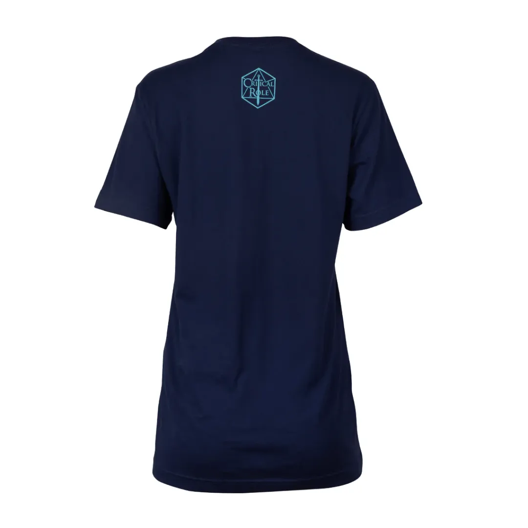 Critical Role Fearne Calloway Art Nouveau T-Shirt- T-shirts
