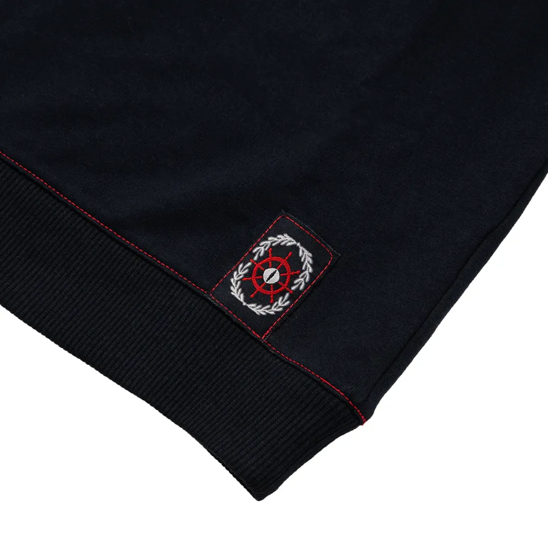 Critical Role Fjord Stone Black Henley Long Sleeve Shirt- Sweaters & Hoodies