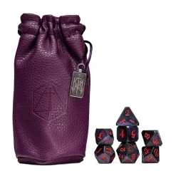Critical Role Mighty Nein Dice Set: Mollymauk Tealeaf- Dice And Dice Bags