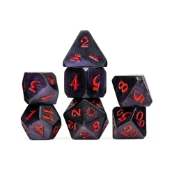 Critical Role Mighty Nein Dice Set: Mollymauk Tealeaf- Dice And Dice Bags
