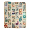 Critical Role Oracle of the Moon Tarot Blanket- Blanket