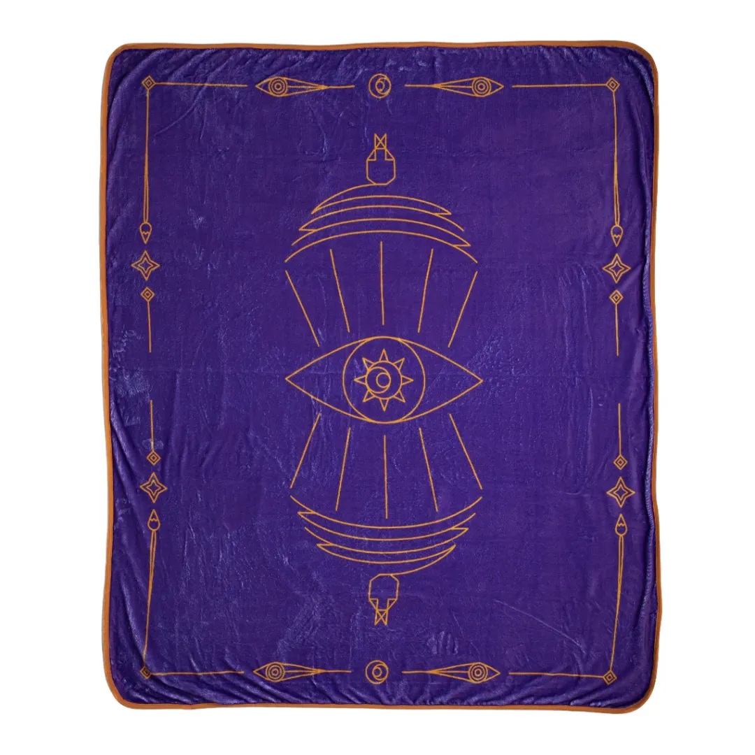 Critical Role Oracle of the Moon Tarot Blanket- Blanket