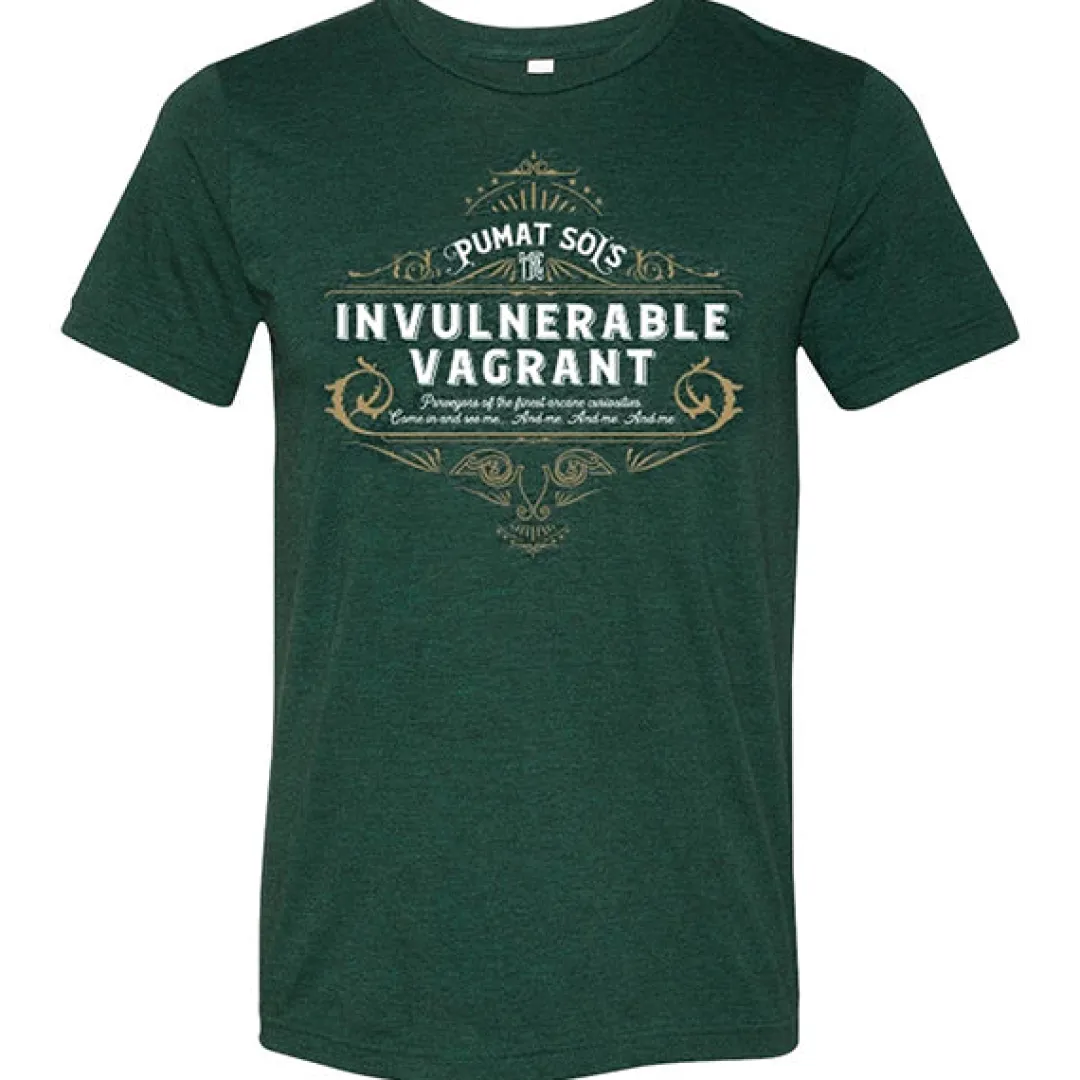 Critical Role Pumat Sol's The Invulnerable Vagrant T-Shirt- T-shirts