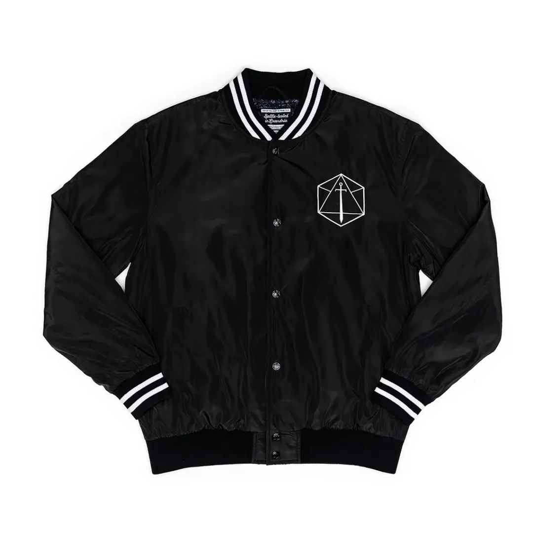 Critical Role Take a Chance Roll the Dice Bomber Jacket- Jackets