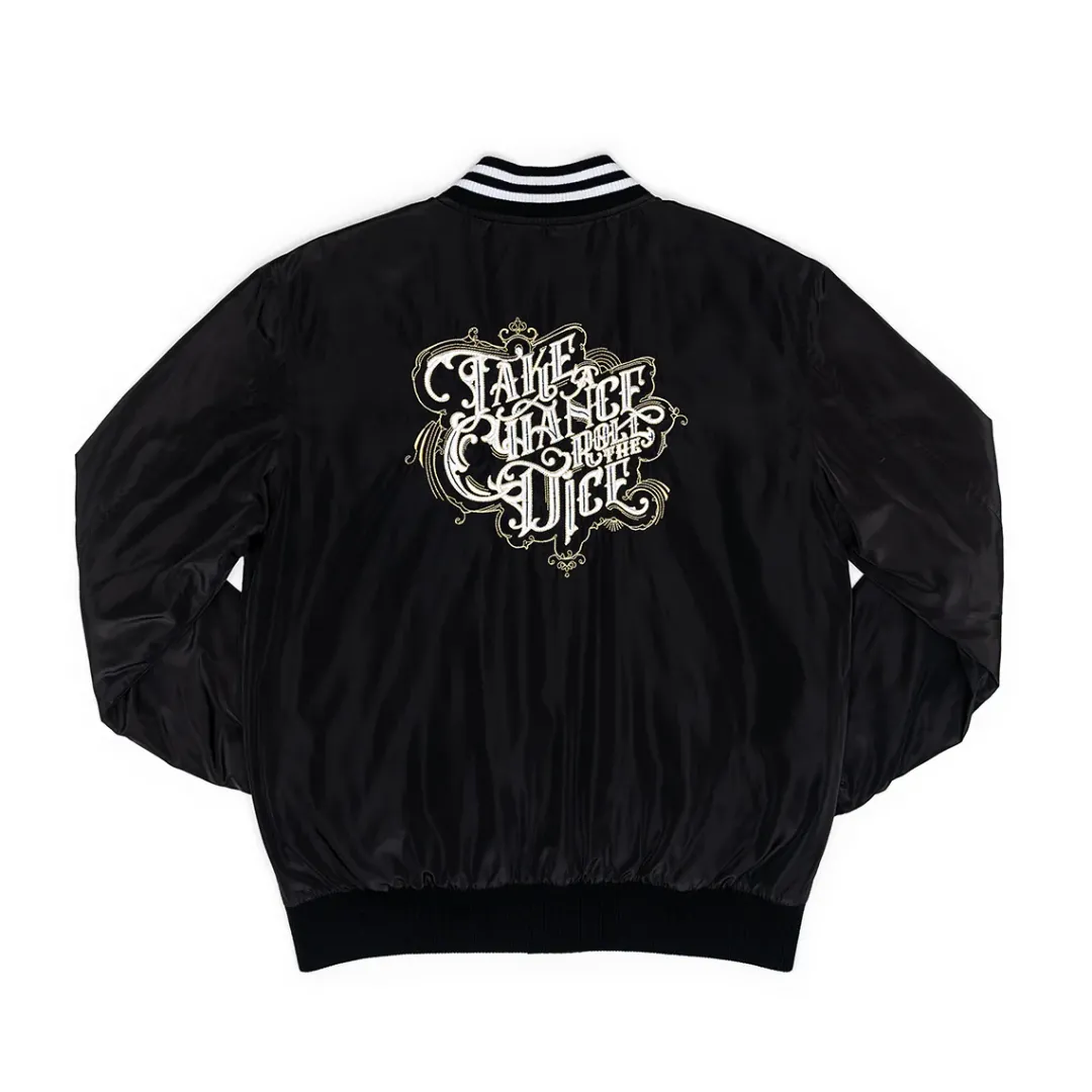 Critical Role Take a Chance Roll the Dice Bomber Jacket- Jackets