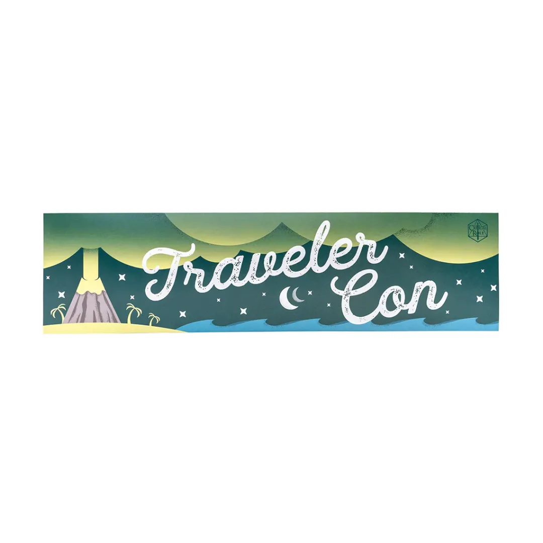 Critical Role Traveler Con Bumper Sticker 3-Pack Set- Decals And Stickers