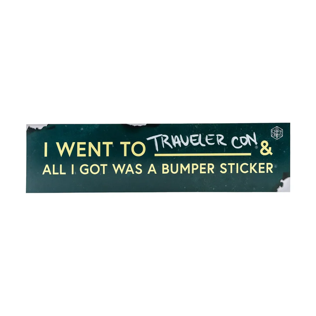 Critical Role Traveler Con Bumper Sticker 3-Pack Set- Decals And Stickers