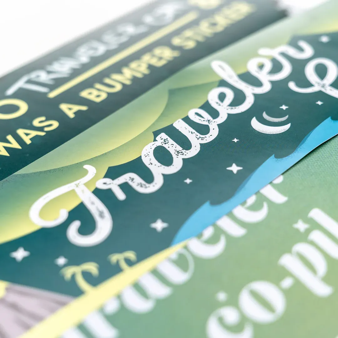Critical Role Traveler Con Bumper Sticker 3-Pack Set- Decals And Stickers