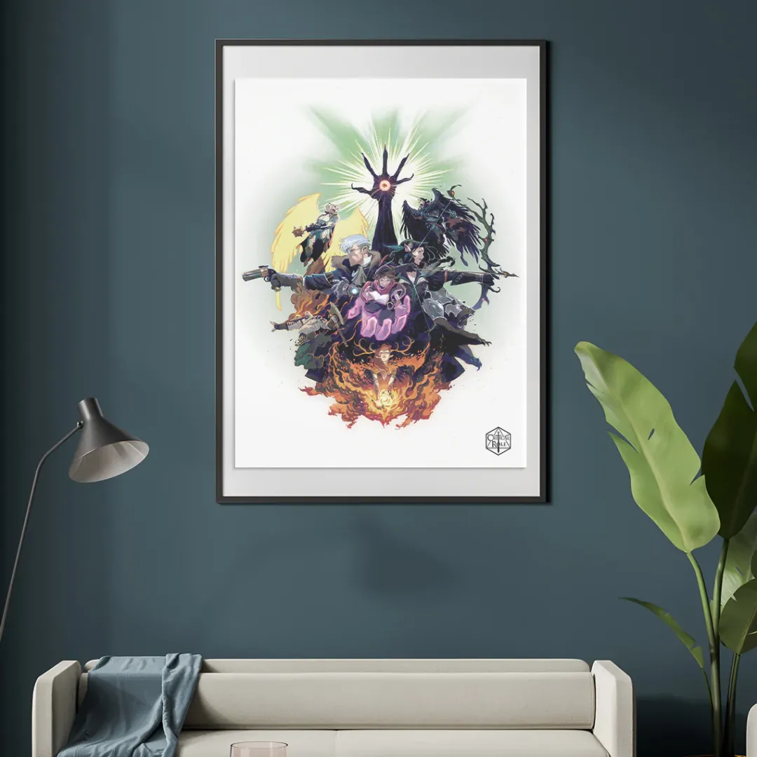 Critical Role Vox Machina Art Print by Matteo Scalera & Moreno Dinisio- Prints