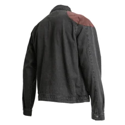 Critical Role Vox Machina Collection: Grog Strongjaw Flannel Lined Denim Shirt Jacket- Jackets