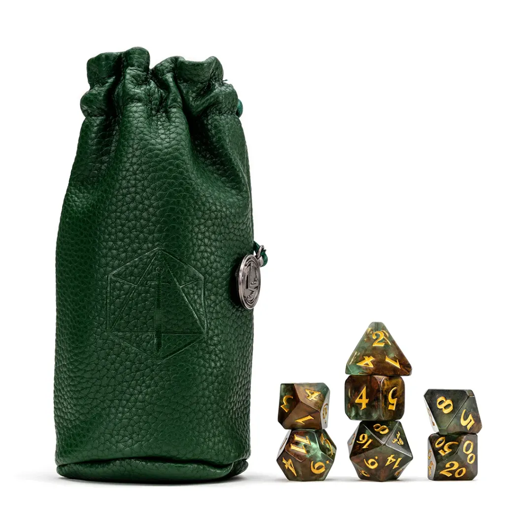 Critical Role Vox Machina Dice Set: Keyleth- Dice And Dice Bags