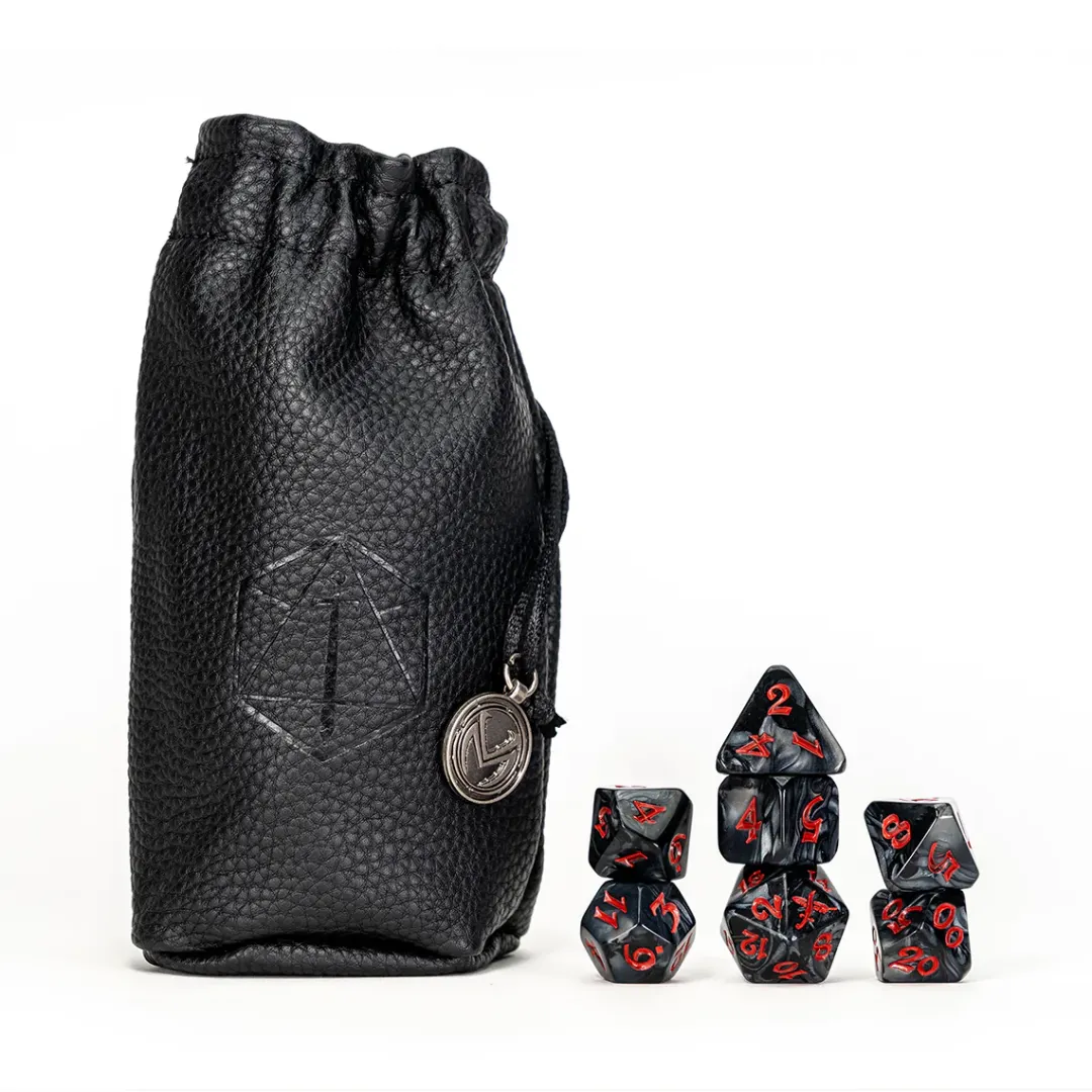 Critical Role Vox Machina Dice Set: Vax'ildan- Dice And Dice Bags